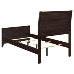 Carlton 5-piece Twin Bedroom Set Cappuccino - 202091T-S5