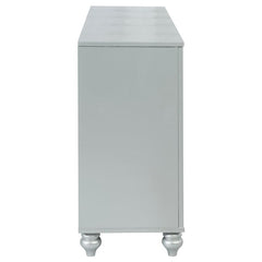 Gunnison 6-drawer Dresser Silver Metallic - 223213