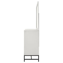 Sonora 6-drawer Dresser with Mirror White - 224863M