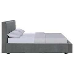 Gregory Upholstered Full Panel Bed Graphite - 316020F