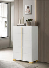 Marceline 5-drawer Bedroom Chest White - 222935