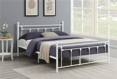 Canon Metal Full Open Frame Bed White - 422736F