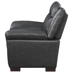 Arabella Upholstered Padded Arm Accent Chair Grey - 506593