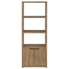Tabby 3-shelf Engineered Wood Media Tower Mango - 701703